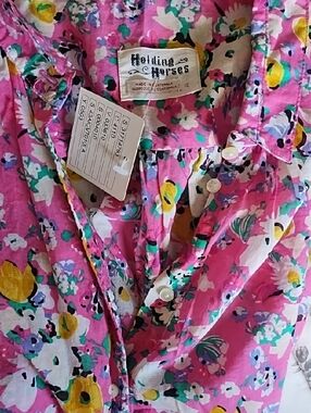 Anthropologie Holding Horses Isla Floral Blouse NWT! Size 10 RARE